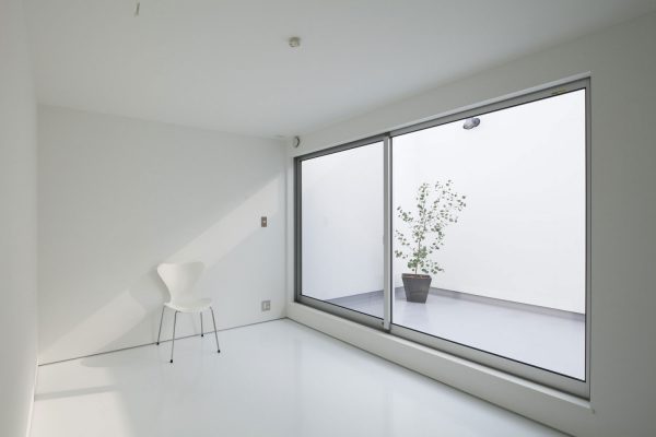 Inside the house